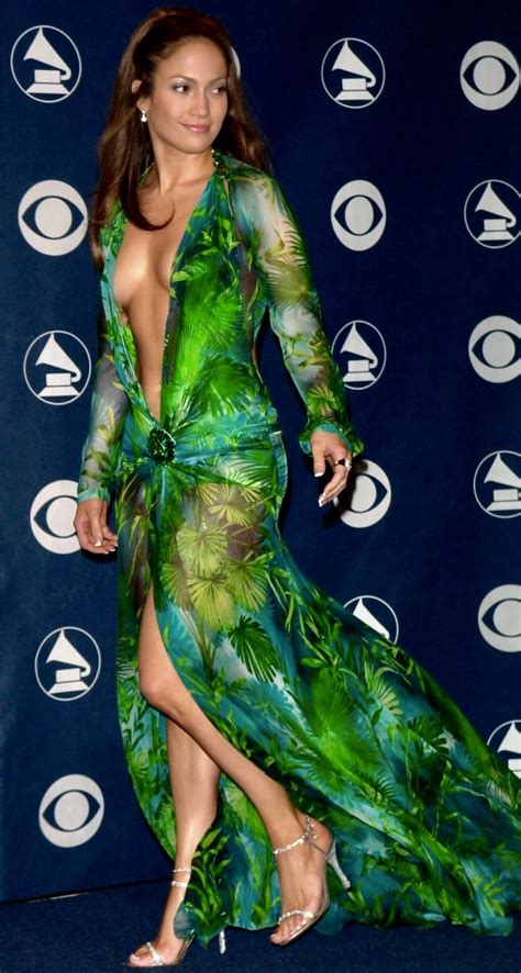 jennifer lopez versace green dress 1440p|Jennifer Lopez green dress grammy.